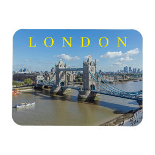 Íman Ponte London Tower de cima da imã de geladeira