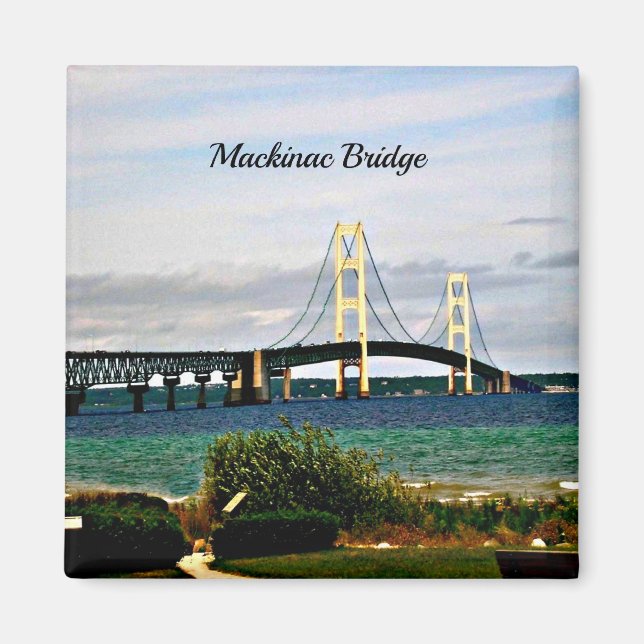 Íman Ponte Mackinac, Ilha Mackinac (Frente)
