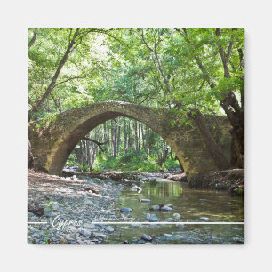 Íman ponte medieval de kelefos em Chipre, ímã