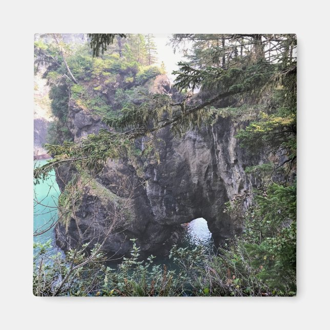 Íman Ponte Natural, Thunder Rock Cove, Oregon (Frente)