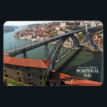 Íman Ponte Porto sobre o rio Douro, Portugal<br><div class="desc">Esta é uma fotografia colorida da bela ponte de ferro chamada Ponte Dom Luís (ou Ponte Luís I), situada em Porto, cidade do norte de Portugal, sobre o rio Douro. Foi construído entre 1881 e 1885 a partir de um design por um discípulo do engenheiro civil francês Gustave Eiffel. O...</div>