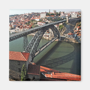 Íman Ponte Porto sobre o rio Douro, Portugal