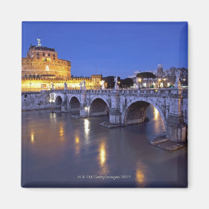 Íman Ponte Sant Angelo e Castel Sant Angelo em