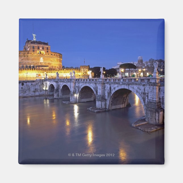 Íman Ponte Sant Angelo e Castel Sant Angelo em (Frente)