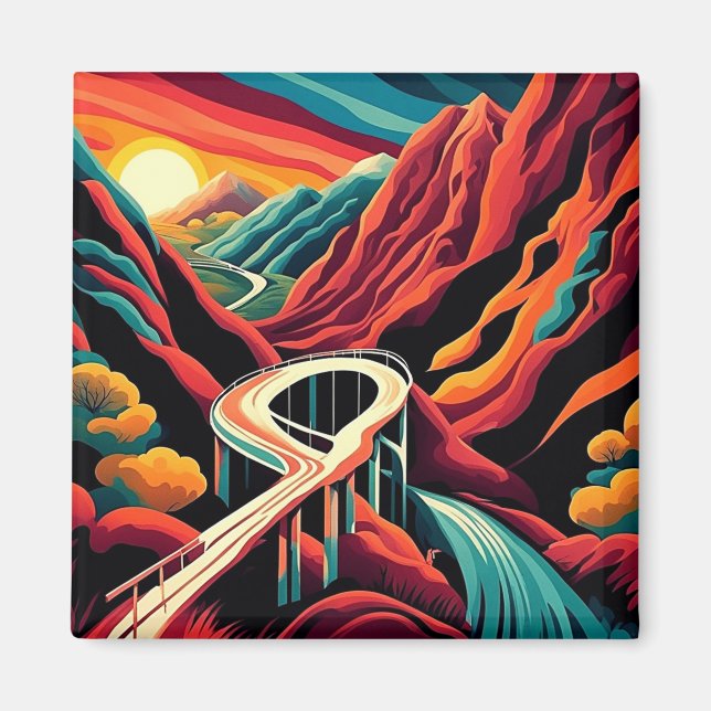 Íman Ponte sobre o ravino 2 (Frente)