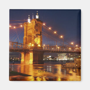 Íman Ponte Suspensão do Rio Ohio