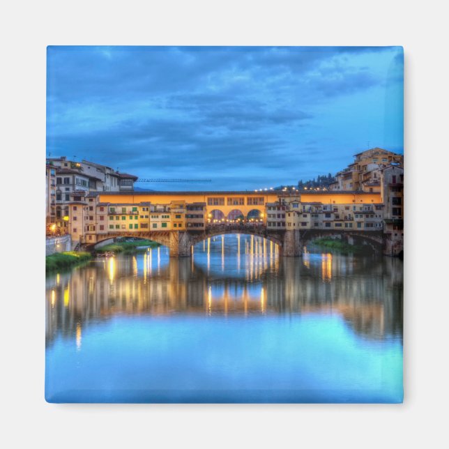 Íman Ponte vecchio em Florença, Itália (Frente)