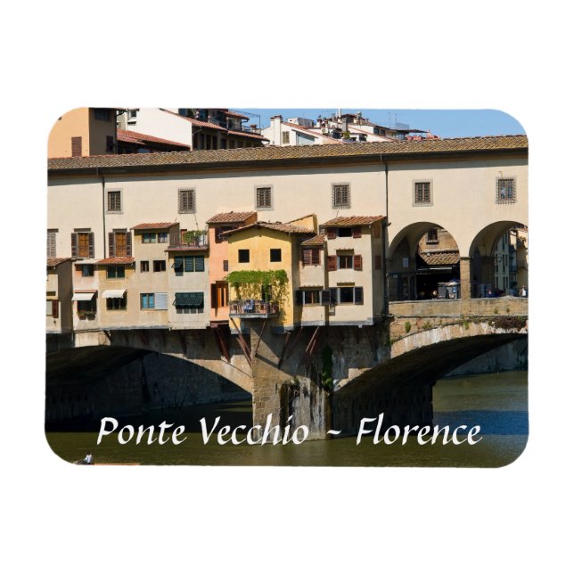Íman Ponte Vecchio - Florença, Toscana, Itália. (Horizontal)