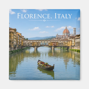 Íman Ponte Vecchio Paisagem Urbana Romântica Arte