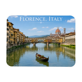 Íman Ponte Vecchio Paisagem Urbana Romântica Arte