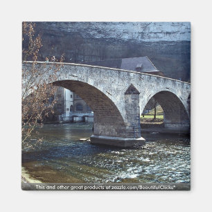 Íman Ponte velha, Fribourg, suiça