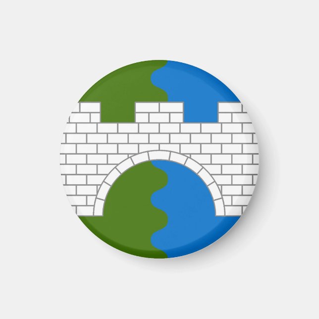 Íman Pontes de Pedra Antigas da SCA (Frente)