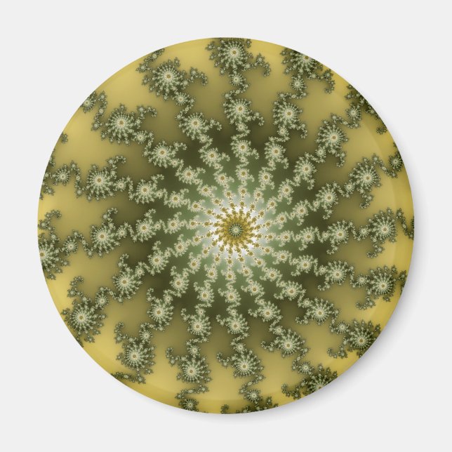 Íman Ponto central - Fractal (Frente)