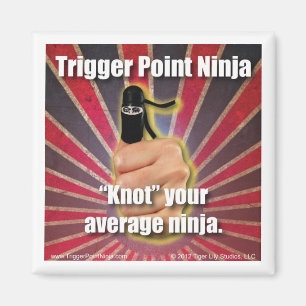 Íman Ponto De Disparo Ninja ® "Knot" Seu Ninja Médio