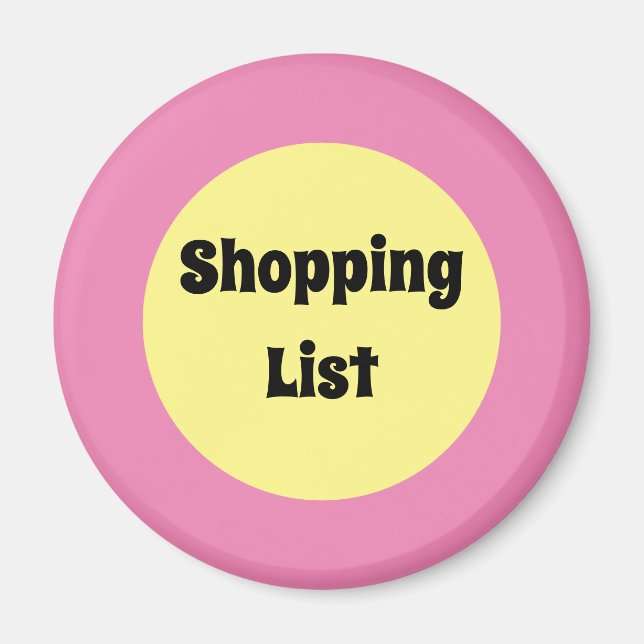 Íman Ponto grande amarelo (Frente)