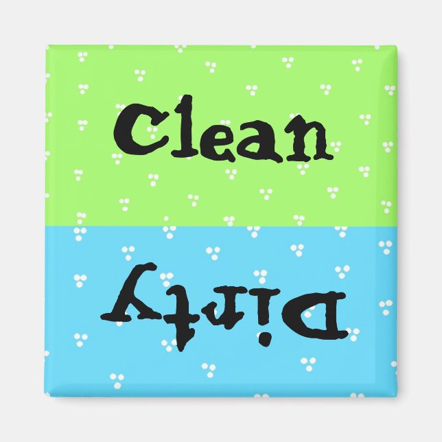 Íman Ponto limpo e sujo (Frente)