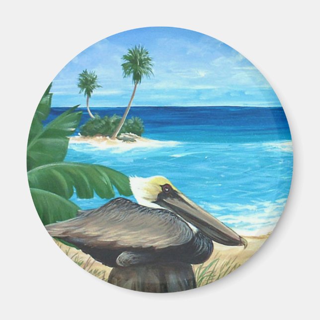 Íman PONTO Pelicano (Frente)