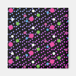 Íman Pontos Brilhantes no Padrão de Ponto