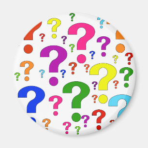 Íman Pontos de interrogação do arco-íris