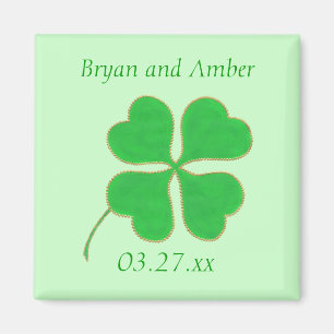 Íman Pontos Dourados do Shamrock Verde, Imã salve o dia