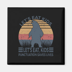 Íman Pontuação Eat Kids De vamos Salva Vidas Urso Engra