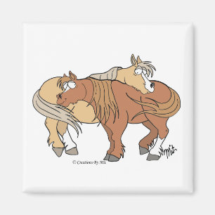 Íman Pony Pals Magnet - Branco