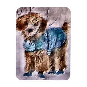 Íman Poodle Christmas Gifts