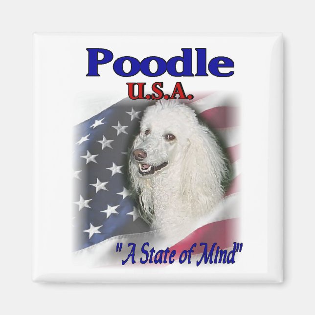 Íman Poodle Lovers (Frente)