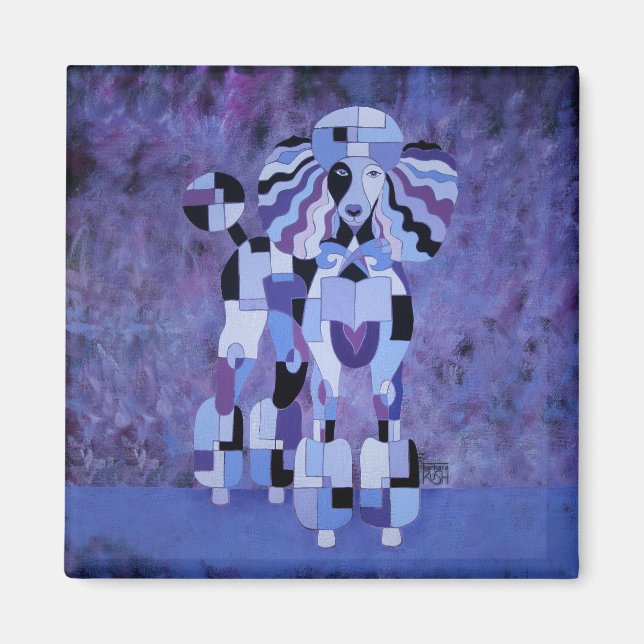 Íman Poodle Magnet (Frente)