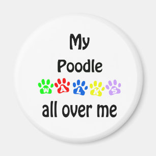 Íman Poodle Walks Design