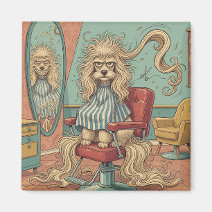 Íman Poodle Zangado