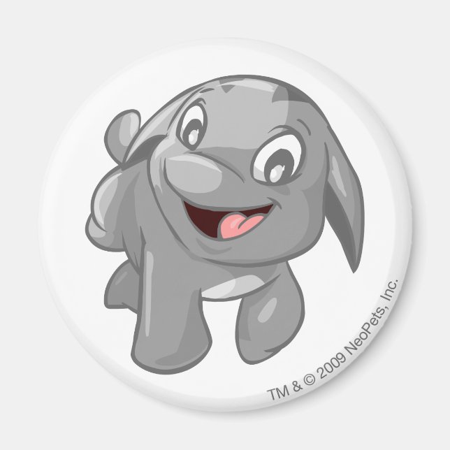 Íman Poogle Silver (Frente)