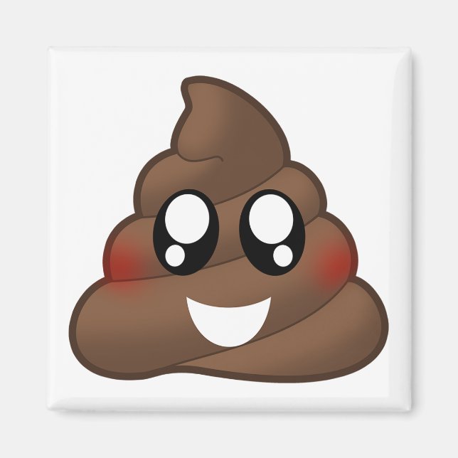 Íman Poop Emoji (Frente)