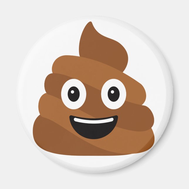 Íman Poop Emoji Magnet  (Frente)