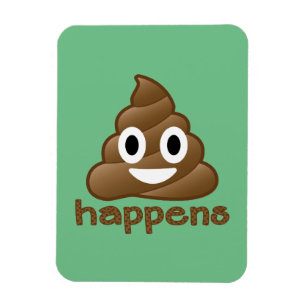 Íman Poop Happens Emoji