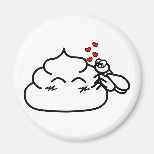 Íman Poop in Love - Brootsch the PooPoo (Frente)