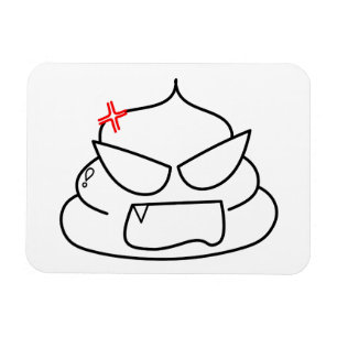 Íman Poop zangado - Brootsch, o PooPoo