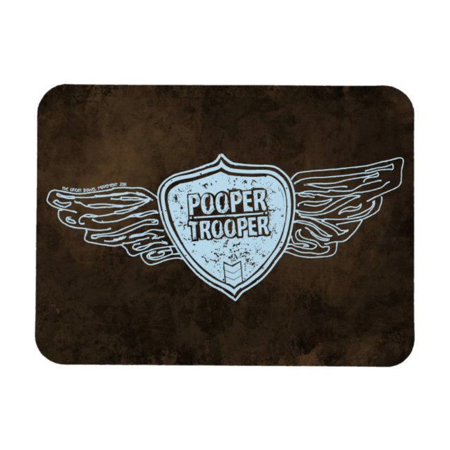 Íman Pooper Trooper Magnet (Horizontal)