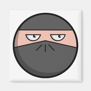 Íman Pootie! - Ímã quadrado de Ninjahead