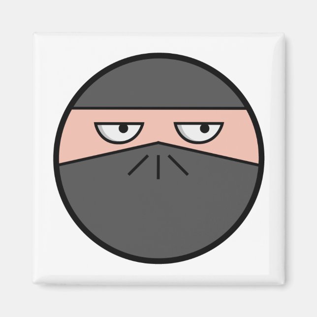 Íman Pootie! - Ninjforward Square Magnet (Frente)