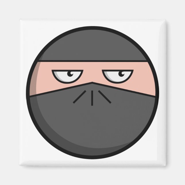 Íman Pootie! - Ninjforward Square Magnet (Frente)