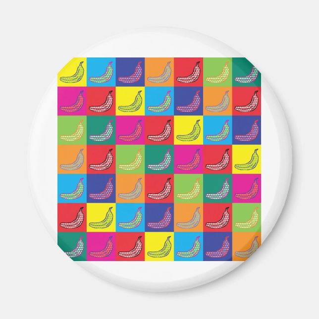 Íman Pop Art Banana (Frente)