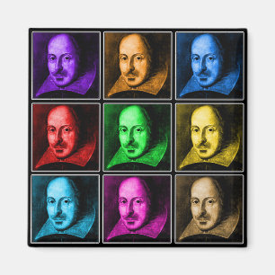 Íman Pop art de Shakespeare