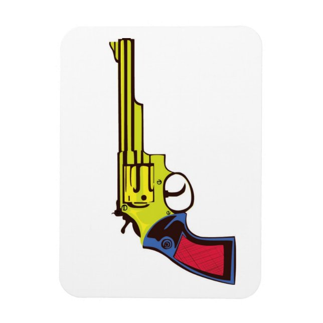 Íman Pop Art Gun (Vertical)