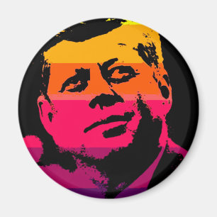 Íman Pop Art Jack JFK John F. Kennedy