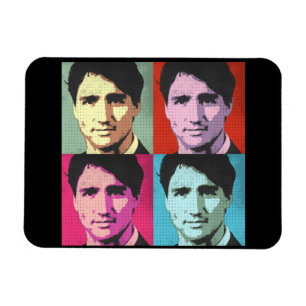 Íman Pop art Justin Trudeau - sem redução - .png