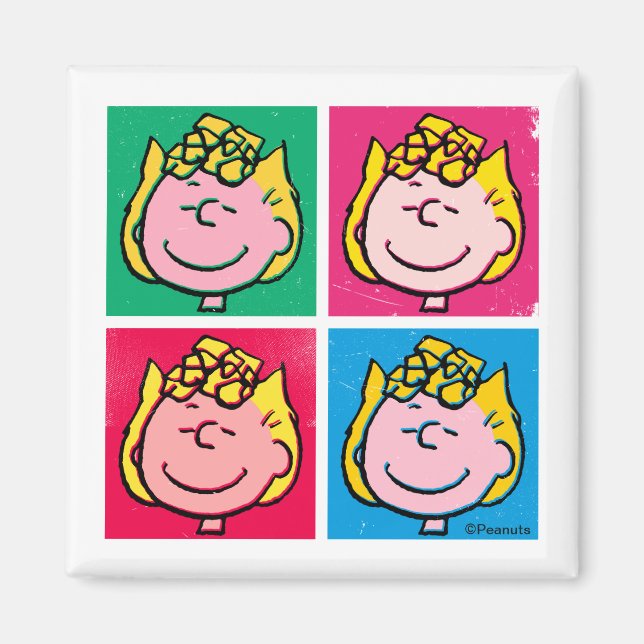 Íman Pop Art Sally | Padrão Mod for You (Frente)