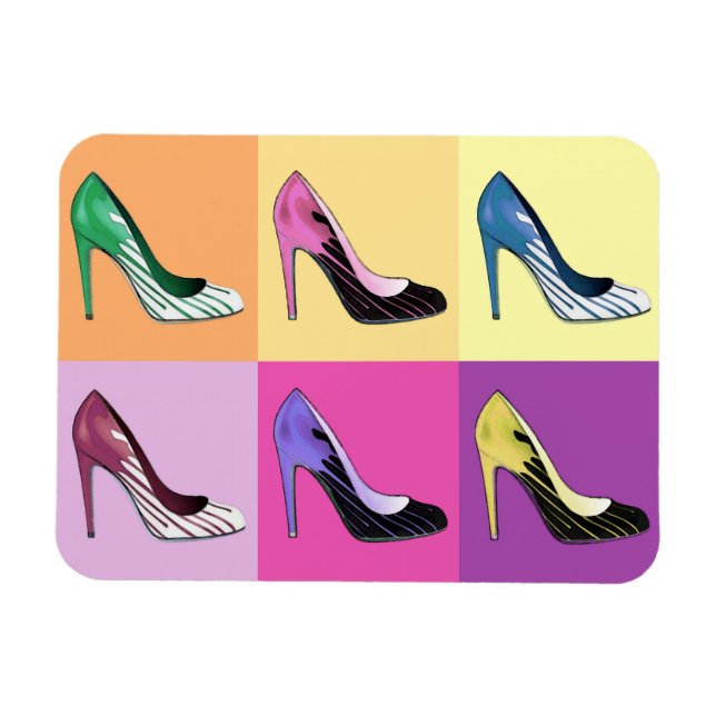 Íman Pop Art Stiletto Pumps / Calçados / Altos Saltos (Horizontal)