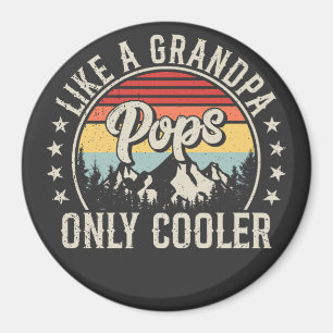 Íman Pop como o círculo retrorreflector do vovô apenas 