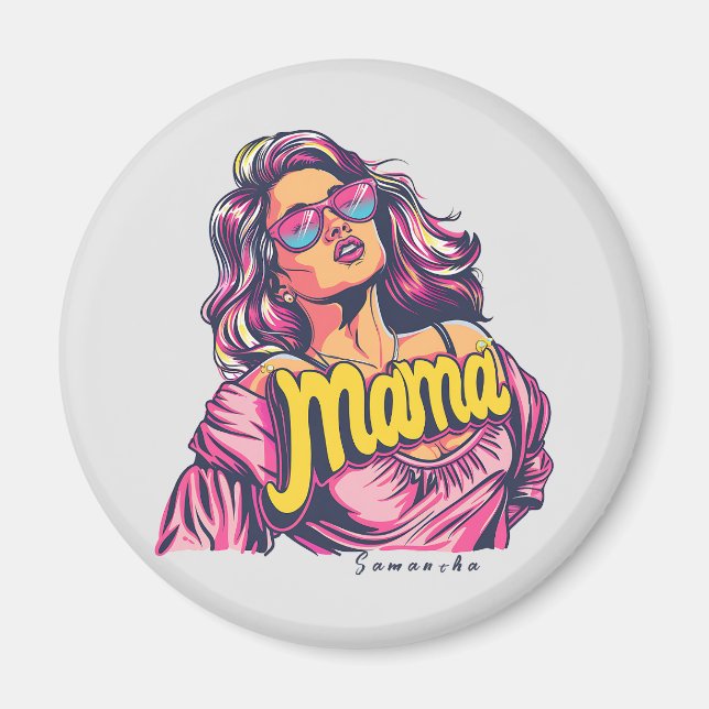 Íman Pop da Mãe Personalizada (6) (Frente)